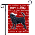 Affenpinscher Happy Howliday's Garden Flag