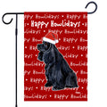 Cocker Spaniel Happy Howliday's Garden Flag