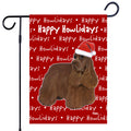 Cocker Spaniel Happy Howliday's Garden Flag