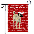 Anatolian Shepherd Happy Howliday's Garden Flag