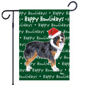 Australian Shepherd Happy Howliday's Garden Flag