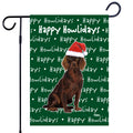 Boykin Spaniel Happy Howliday's Garden Flag