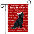 Briard Happy Howliday's Garden Flag