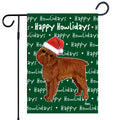 Brussels Griffon Happy Howliday's Garden Flag