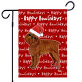 Brussels Griffon Happy Howliday's Garden Flag