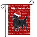 Cairn Terrier Happy Howliday's Garden Flag
