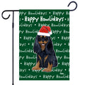 Cavalier King Charles Spaniel Happy Howliday's Garden Flag