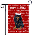 Cavalier King Charles Spaniel Happy Howliday's Garden Flag
