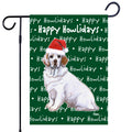 Clumber Spaniel Happy Howliday's Garden Flag