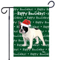 French Bulldog Happy Howliday's Garden Flag
