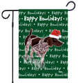 German Pointer Happy Howliday's Garden Flag