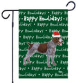 German Pointer Happy Howliday's Garden Flag