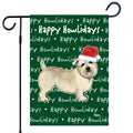 Glen of Imaal Terrier Happy Howliday's Garden Flag