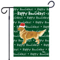 Golden Retriever Happy Howliday's Garden Flag