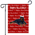 Gordon Setter Happy Howliday's Garden Flag