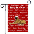 Great Dane Happy Howliday's Garden Flag