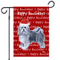 Havanese Happy Howliday's Garden Flag