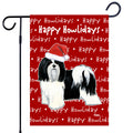 Havanese Happy Howliday's Garden Flag