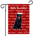 Labrador Retriever Happy Howliday's Garden Flag