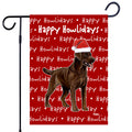 Labrador Retriever Happy Howliday's Garden Flag