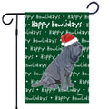 Neapolitan Mastiff Happy Howliday's Garden Flag