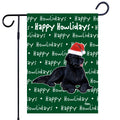 Newfoundland Happy Howliday's Garden Flag
