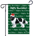 Newfoundland Happy Howliday's Garden Flag