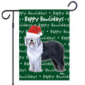Old English Sheepdog Happy Howliday's Garden Flag