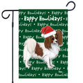 Papillon Happy Howliday's Garden Flag