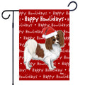 Papillon Happy Howliday's Garden Flag