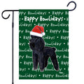Poodle Happy Howliday's Garden Flag