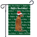 Rhodesian Ridgeback Happy Howliday's Garden Flag