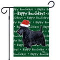 Scottish Terrier Happy Howliday's Garden Flag