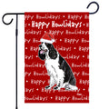Springer Spaniel Happy Howliday's Garden Flag