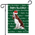 Springer Spaniel Happy Howliday's Garden Flag
