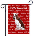 Springer Spaniel Happy Howliday's Garden Flag