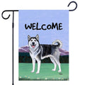 Alaskan Malamute Garden Flag