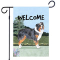 Australian Shepherd Garden Flag