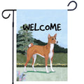 Basenji Garden Flag
