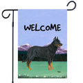 Beauceron Garden Flag
