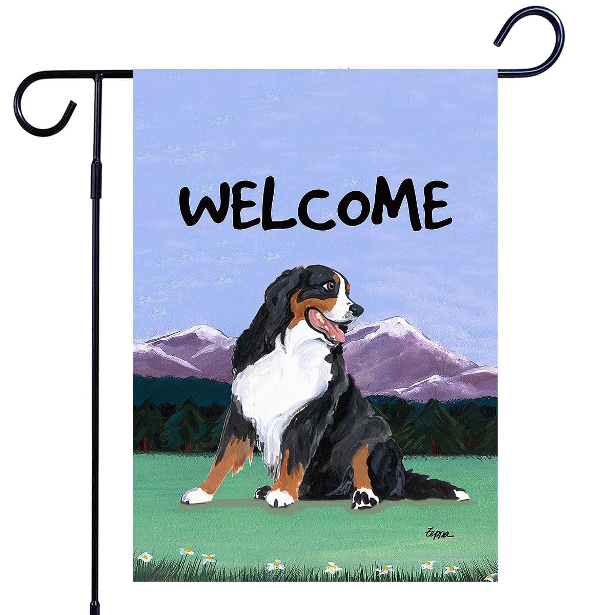 Bernese Mountain Dog Garden Flag | AKC Shop