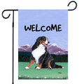 Bernese Mountain Dog Garden Flag
