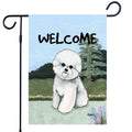 Bichon Frise Garden Flag