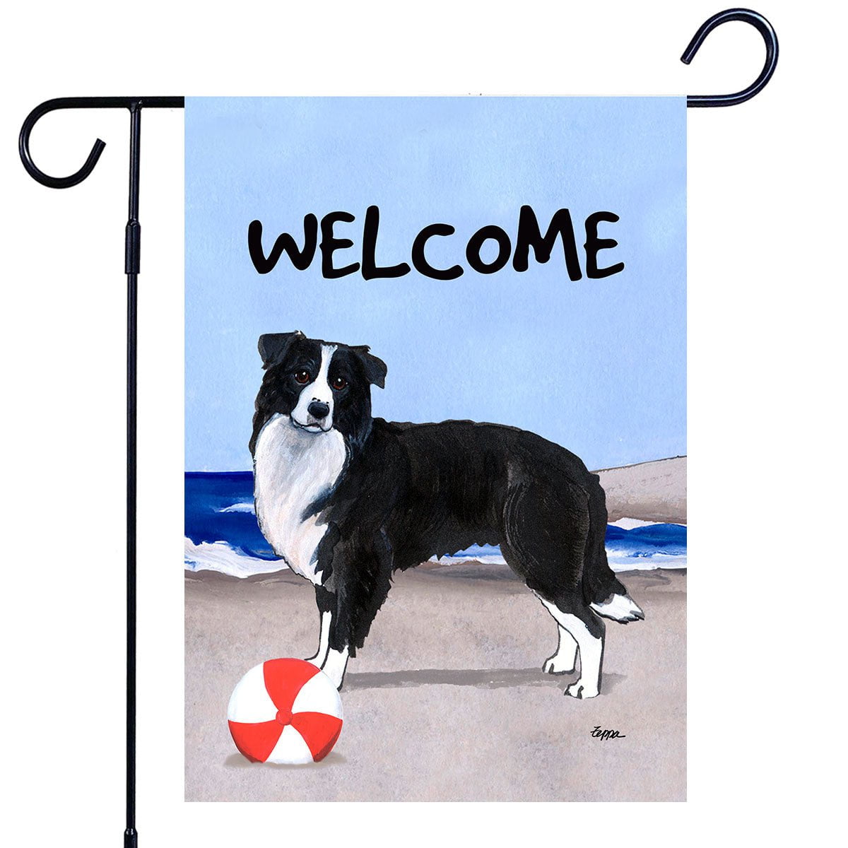 Border Collie Garden Flag | AKC Shop