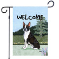 Boston Terrier Garden Flag