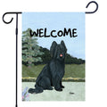 Briard Garden Flag
