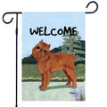 Brussels Griffon Garden Flag