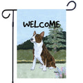 Bull Terrier Garden Flag