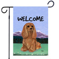 Cavalier King Charles Spaniel Garden Flag