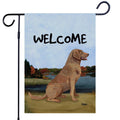 Chesapeake Bay Retriever Garden Flag